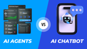 Read more about the article AI agent vs. AI chatbot: how do they differ (and which one is necessary)?